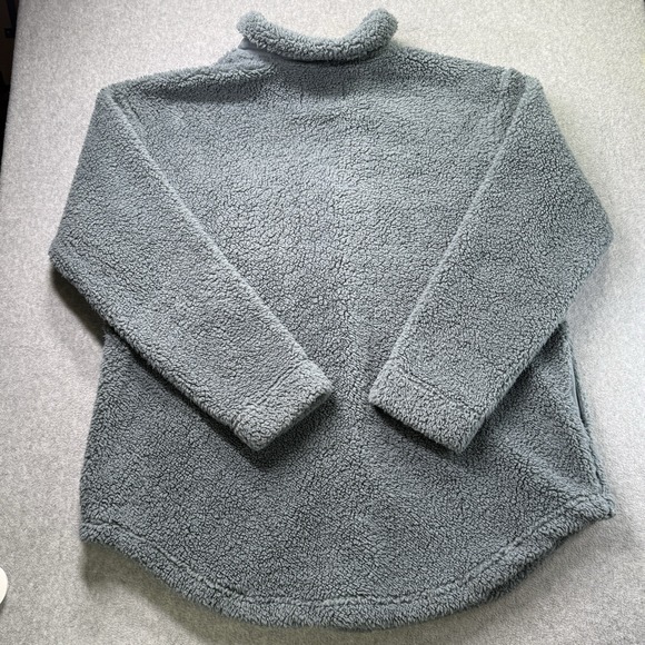Koolaburra by‎ UGG Sherpa Fleece Shacket Gray Button Up Jacket Women's Small - Picture 9 of 9